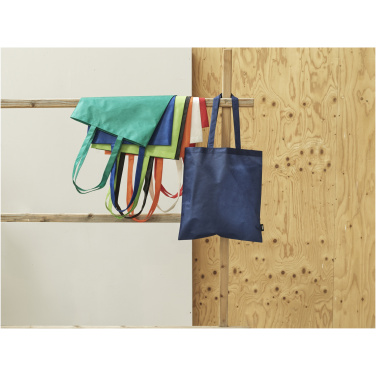 Logo trade promotional merchandise picture of: Zeus GRS recycled non-woven convention tote bag 6L