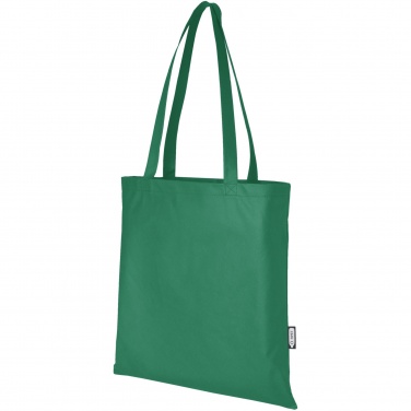 Logo trade advertising product photo of: Zeus GRS recycled non-woven convention tote bag 6L