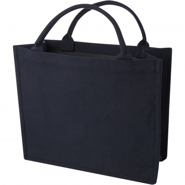 Logo trade business gifts image of: Page 500 g/m² Aware™ recycled book tote bag