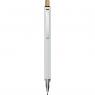 Logotrade promotional giveaways photo of: Cyrus recycled aluminium ballpoint pen (blue ink)