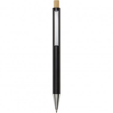 Logotrade promotional gift picture of: Cyrus recycled aluminium ballpoint pen (blue ink)