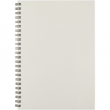 Logo trade promotional giveaways image of: Desk-Mate® A5 colour spiral notebook