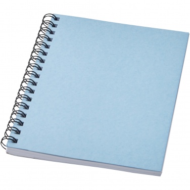 Logo trade promotional items image of: Desk-Mate® A6 colour spiral notebook