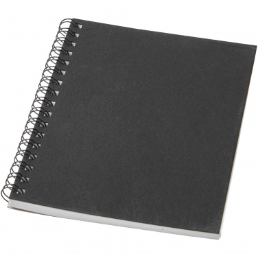 Logo trade promotional gifts image of: Desk-Mate® A6 colour spiral notebook