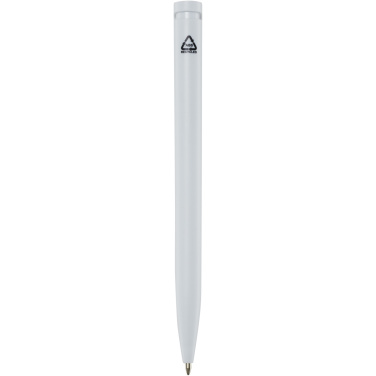Logo trade business gifts image of: Unix recycled plastic ballpoint pen