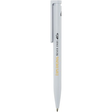 Logo trade promotional products image of: Unix recycled plastic ballpoint pen