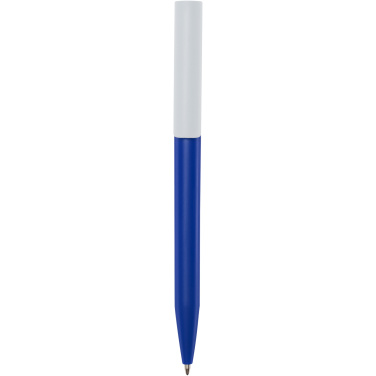 Logo trade promotional merchandise image of: Unix recycled plastic ballpoint pen
