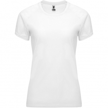 Logo trade corporate gift photo of: Bahrain short sleeve women's sports t-shirt