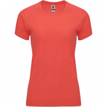 Logo trade promotional gifts image of: Bahrain short sleeve women's sports t-shirt