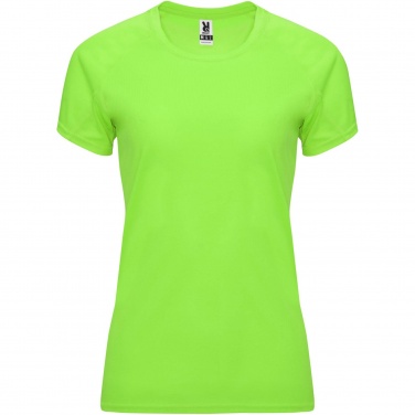 Logo trade promotional items image of: Bahrain short sleeve women's sports t-shirt