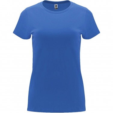 Logo trade promotional giveaway photo of: Capri short sleeve women's t-shirt
