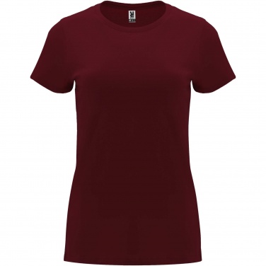 Logo trade corporate gifts image of: Capri short sleeve women's t-shirt