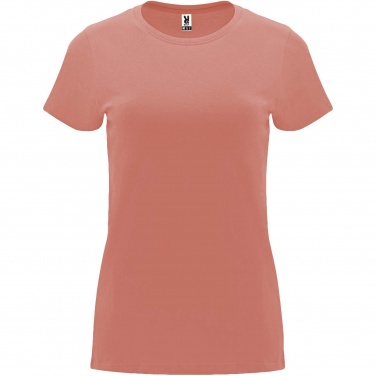 Logo trade corporate gifts image of: Capri short sleeve women's t-shirt