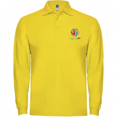 Logotrade business gifts photo of: Estrella long sleeve men's polo
