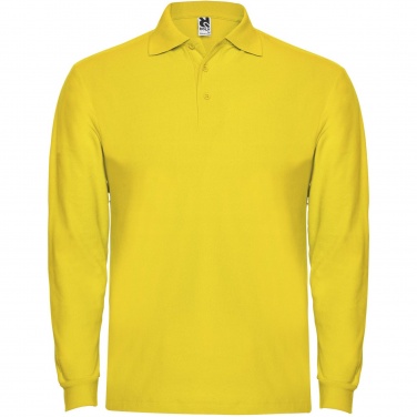 Logo trade promotional gift photo of: Estrella long sleeve men's polo