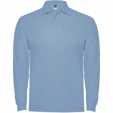 Logo trade corporate gift photo of: Estrella long sleeve men's polo