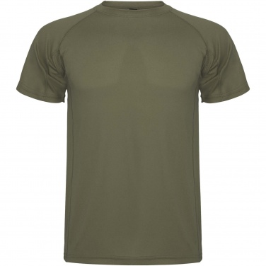 Logo trade advertising products image of: Montecarlo short sleeve men's sports t-shirt