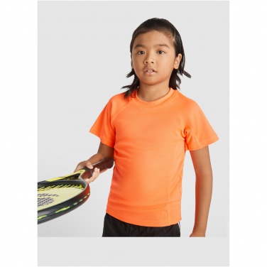Logotrade advertising product picture of: Montecarlo short sleeve kids sports t-shirt