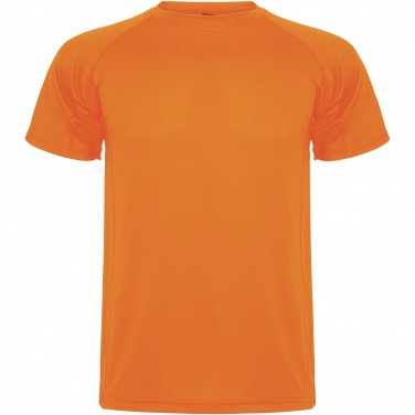Logo trade promotional merchandise image of: Montecarlo short sleeve kids sports t-shirt
