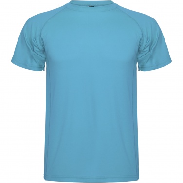 Logo trade corporate gifts image of: Montecarlo short sleeve kids sports t-shirt