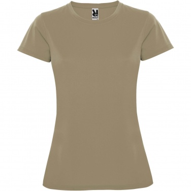 Logo trade promotional merchandise picture of: Montecarlo short sleeve women's sports t-shirt