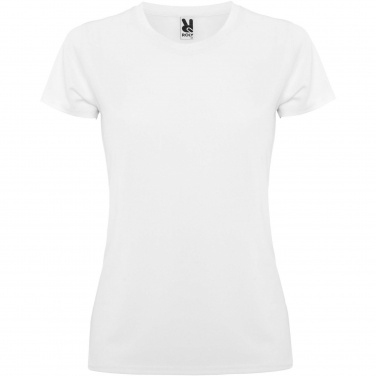 Logo trade promotional gifts image of: Montecarlo short sleeve women's sports t-shirt
