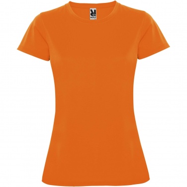 Logo trade promotional giveaway photo of: Montecarlo short sleeve women's sports t-shirt
