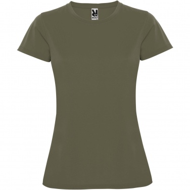 Logo trade promotional merchandise picture of: Montecarlo short sleeve women's sports t-shirt
