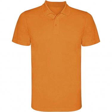 Logo trade advertising products image of: Monzha short sleeve men's sports polo