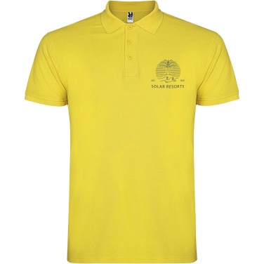 Logotrade promotional giveaway image of: Star short sleeve men's polo