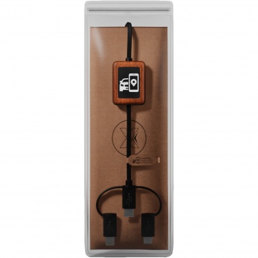 Logo trade corporate gift photo of: SCX.design C46 5-in-1 CarPlay cable