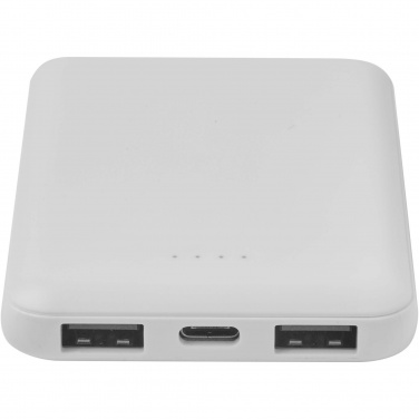 Logo trade corporate gift photo of: Asama 5000 mAh Type-C recycled plastic power bank