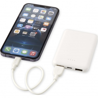 Logotrade corporate gift image of: Asama 5000 mAh Type-C recycled plastic power bank