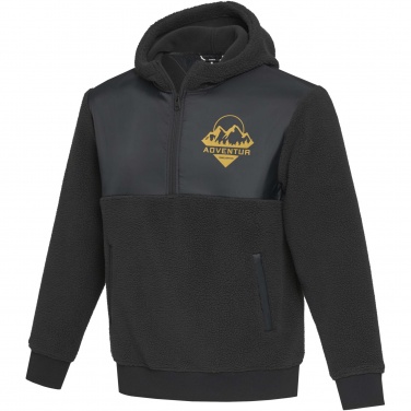 Logotrade promotional gift picture of: Evans unisex recycled sherpa fleece