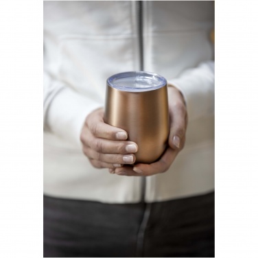 Logo trade advertising product photo of: Corzo 350 ml RCS certified recycled stainless steel copper vacuum insulated cup