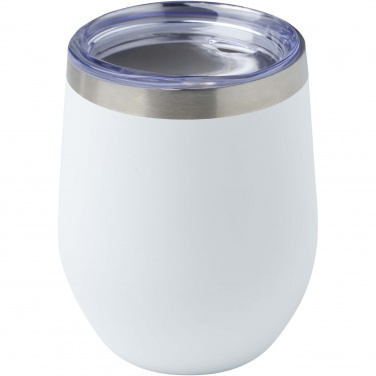 Logo trade business gifts image of: Corzo 350 ml RCS certified recycled stainless steel copper vacuum insulated cup