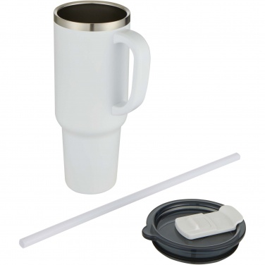 Logo trade promotional merchandise photo of: Sydney 1200 ml copper vacuum insulated tumbler with straw