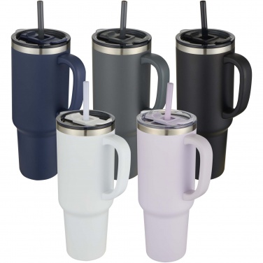 Logo trade promotional items picture of: Sydney 1200 ml copper vacuum insulated tumbler with straw