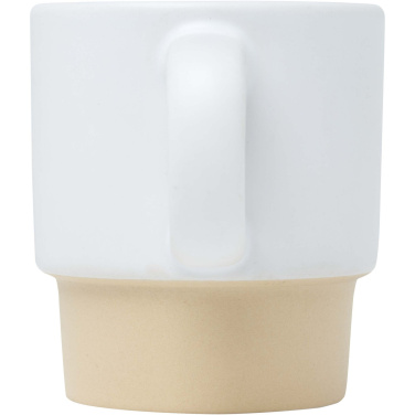 Logo trade promotional products image of: Olympia 130 ml stackable expresso cup with clay bottom