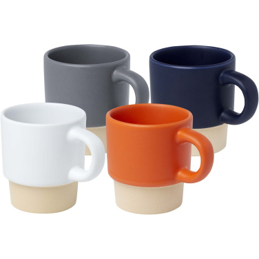 Logotrade promotional gift picture of: Olympia 130 ml stackable expresso cup with clay bottom