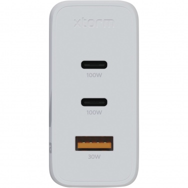 Logo trade promotional merchandise picture of: Xtorm XEC100 GaN² Ultra 100W wall charger