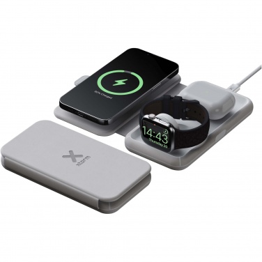 Logotrade advertising product picture of: Xtorm XWF31 15W foldable 3-in-1 wireless travel charger