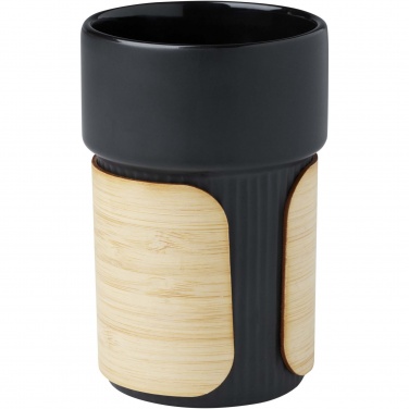 Logotrade advertising product image of: Tumbler Fika 340 ml with bamboo sleeve