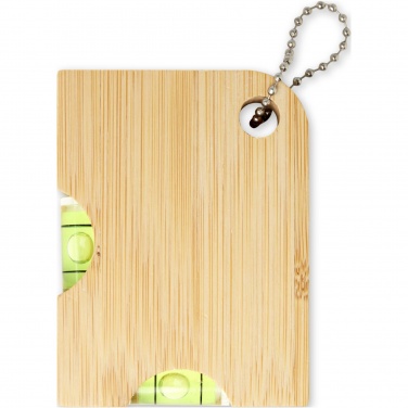 Logo trade business gift photo of: Levo bamboo bottle opener with level 