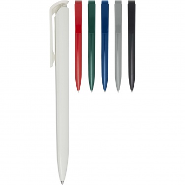 Logo trade promotional giveaway photo of: Lucia recycled plastic ballpoint pen