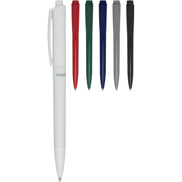 Logo trade promotional gifts picture of: Martha recycled plastic ballpoint pen