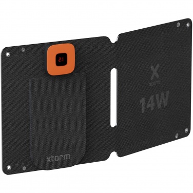 Logo trade promotional gifts image of: Xtorm XR2S14 SolarBooster 14W foldable solar panel