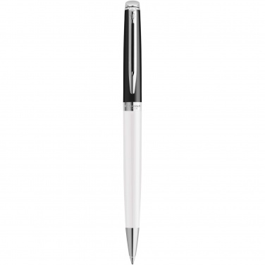 Logotrade business gift image of: Hemisphere colour blocking ballpoint pen with palladium trim