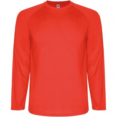 Logo trade advertising products picture of: Montecarlo long sleeve kids sports t-shirt