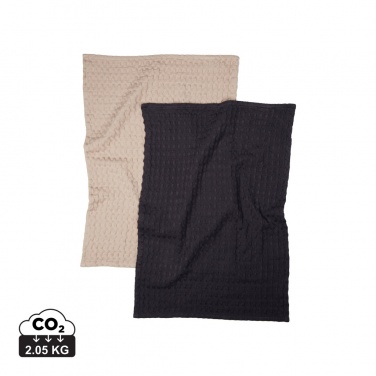 Logotrade promotional giveaway picture of: VINGA Cromer waffle kitchen towel, 2 pcs